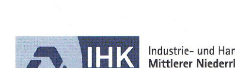 Logo IHK Mittlerer Niederrhein