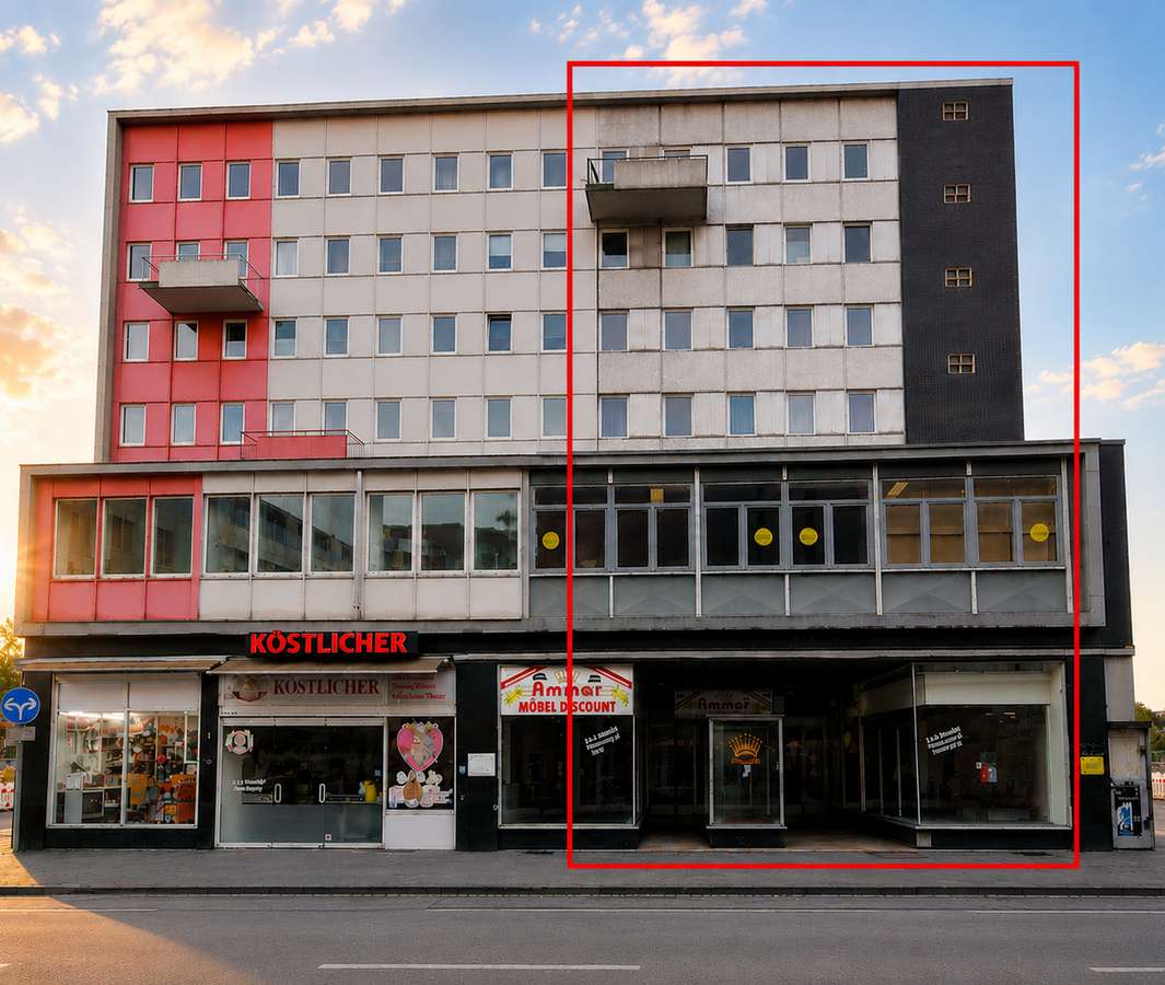 Hochinteressantes Investment in der Krefelder City mit Riesen-Potential für Entwickler !