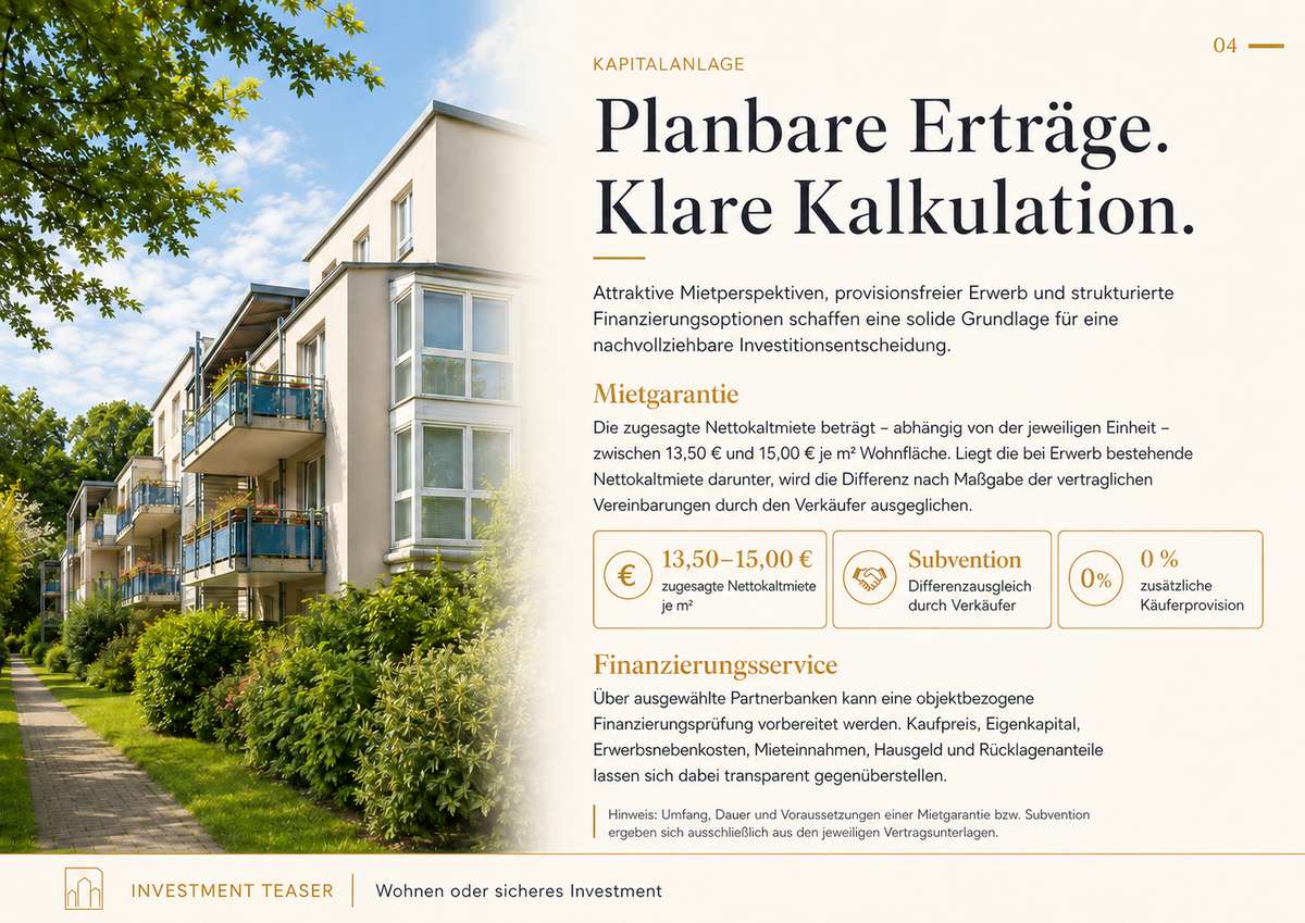 Großzügige 2-Zimmer-Balkonwohnung zur soliden Anlage – Vorsorgen in Wittlaer
